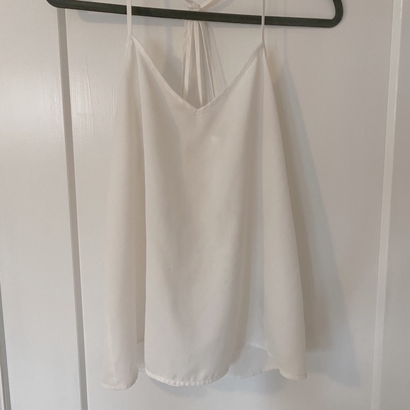 White Abercrombie dressy tank top - Picture 2 of 3
